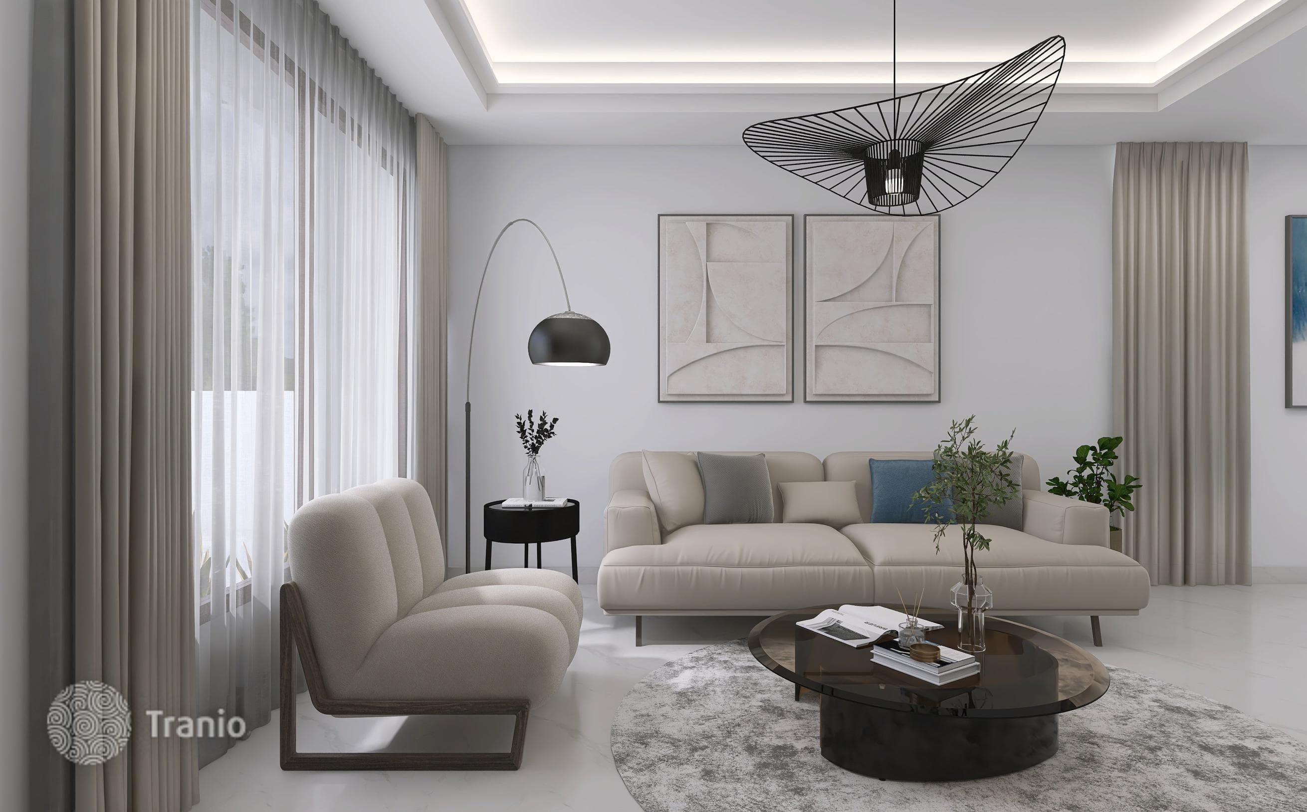 3-комнатный таунхаус 140 м² в Ливадии, Кипр