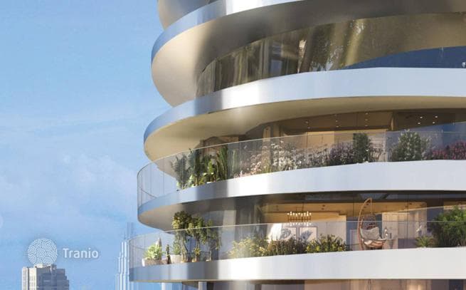 Жилой комплекс с бассейнами, аква-тренажерами и смотровой площадкой, Business Bay, Дубай, ОАЭ