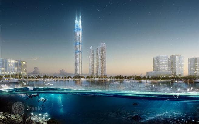 Элитная высотная резиденция Burj Binghatti Jacob с бассейном и спа-центром рядом с яхт-клубом, Business Bay, Дубай, ОАЭ, фото 2