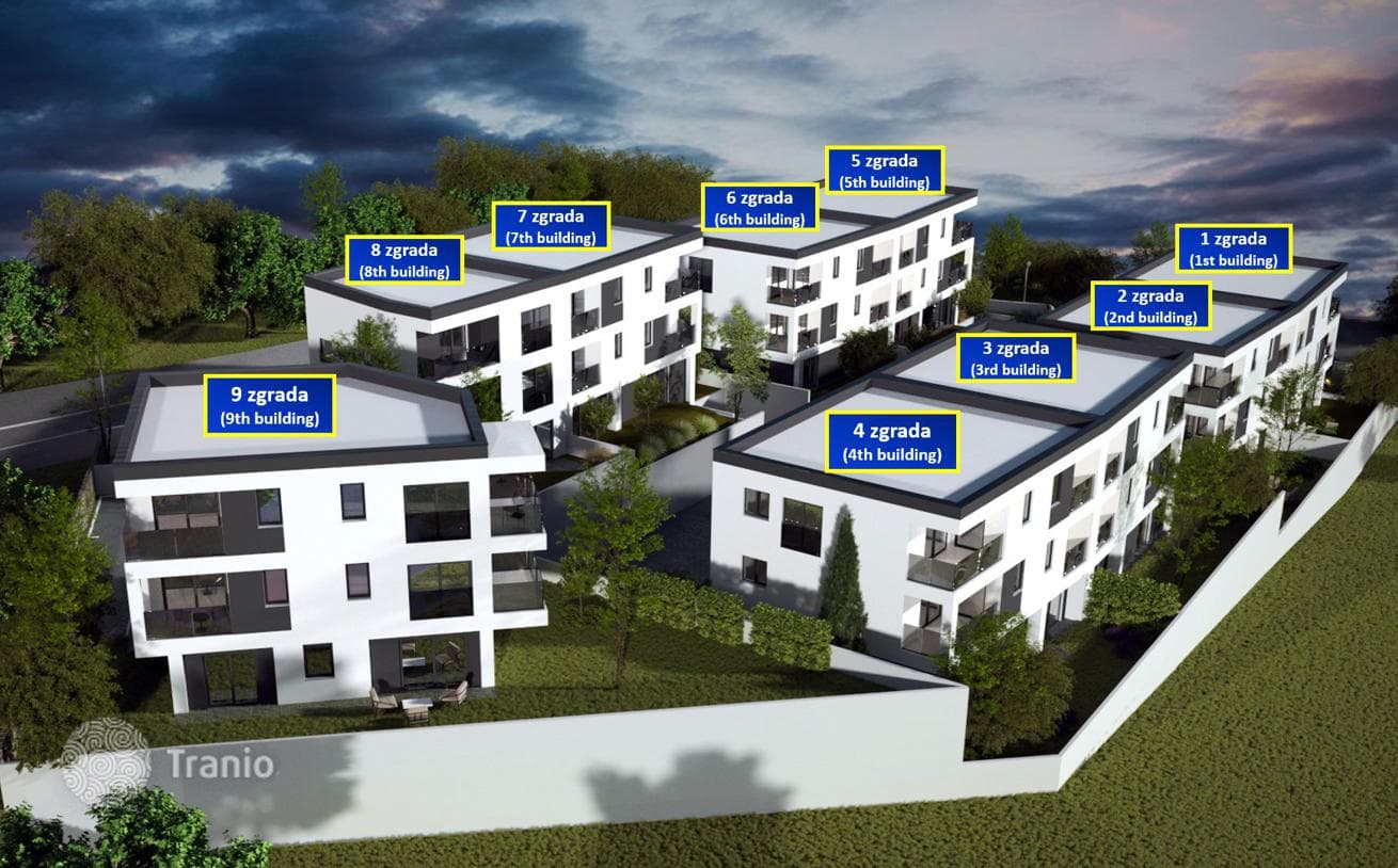 4-комнатные апартаменты в новостройке 103 м² в Пуле, Хорватия