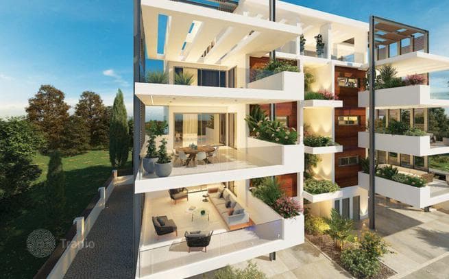 2-комнатные апартаменты в новостройке в Пафосе, Кипр