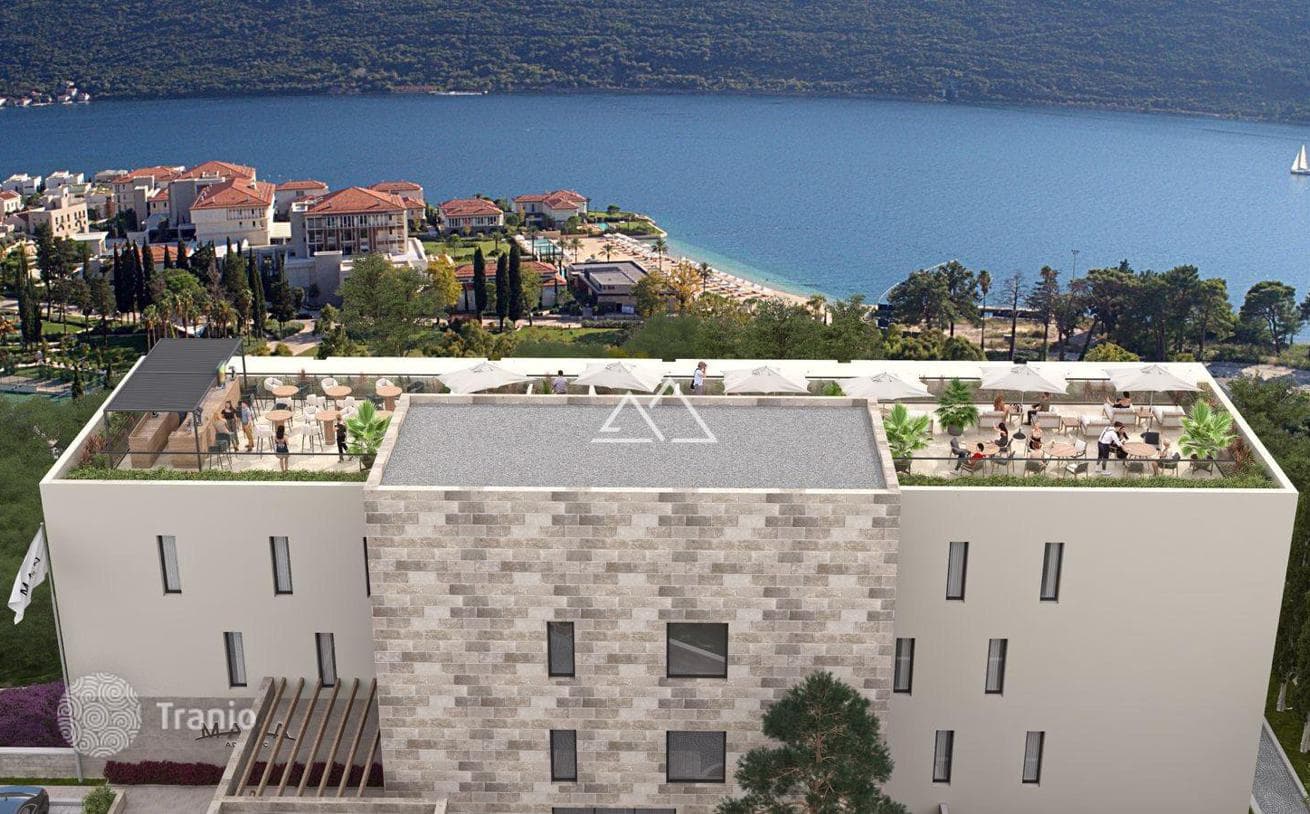 Апартаменты с 1 спальней в 150 м от моря и проекта Portonovi