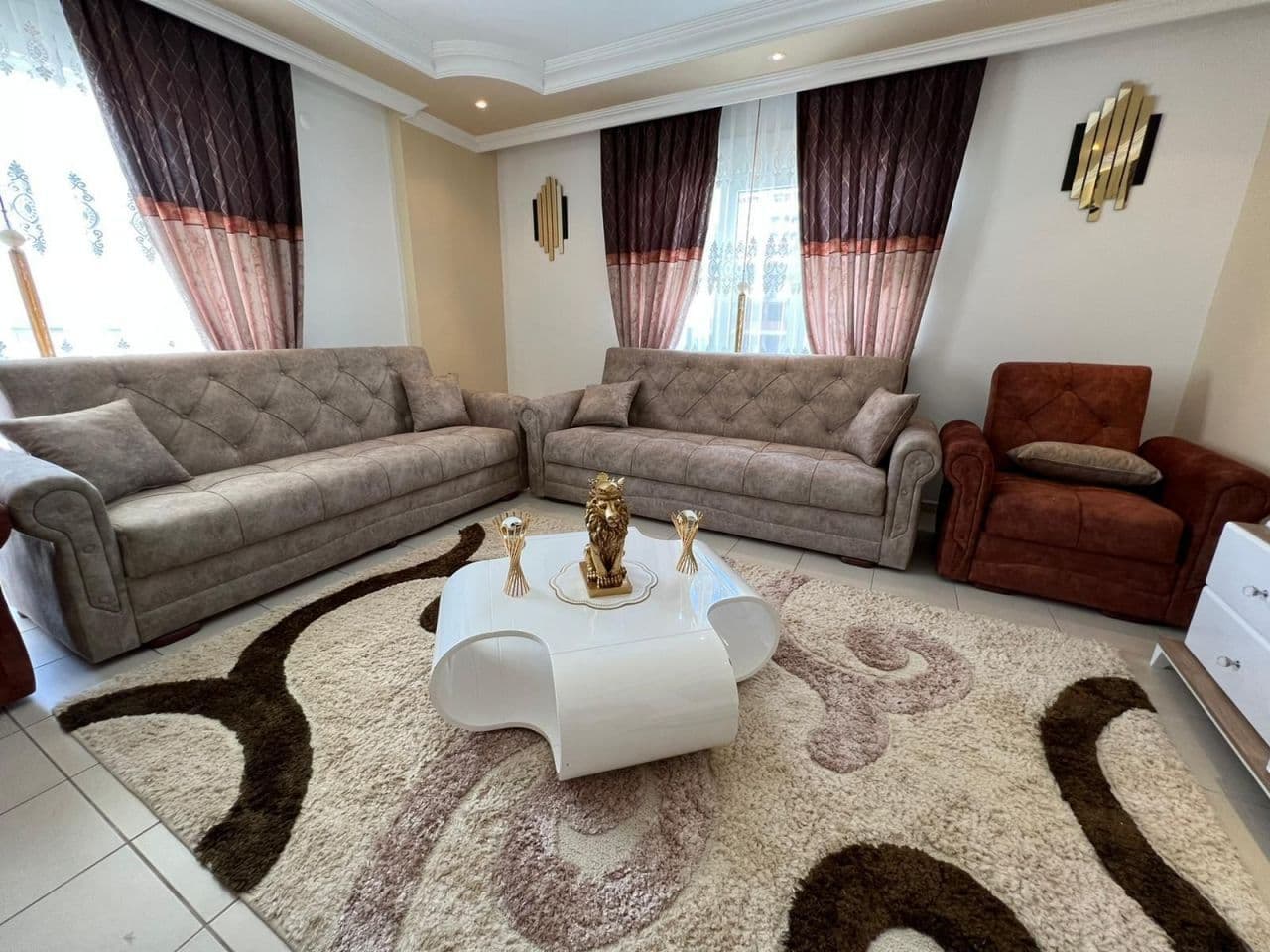 Квартира в Алании, Турция, 125 м2, фото 3