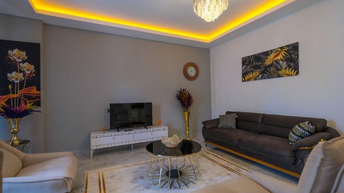 Квартира в Алании, Турция, 60 м2, фото 4