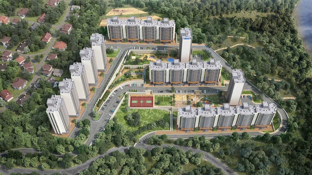 1 к. квартира 26.40 кв. м, 8/10 этаж. ЖК Горный квартал, Сочи, Россия, фото 5