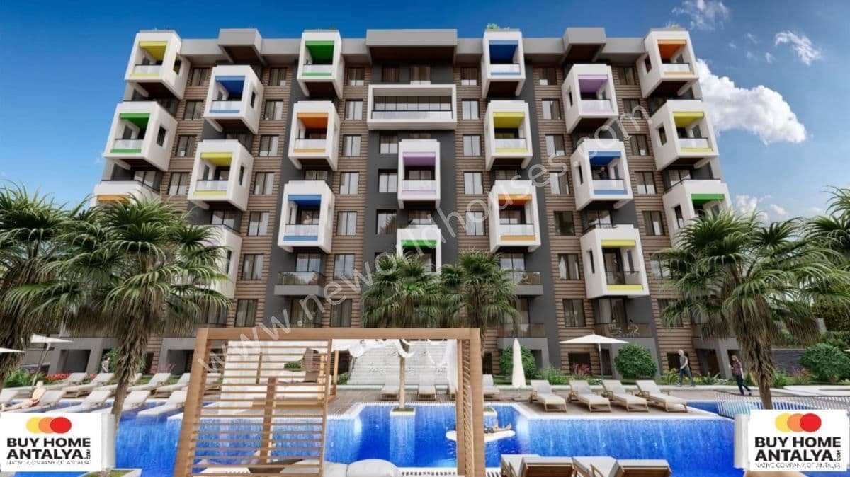 Апартаменты в Анталии, Турция, 43 м², фото 3