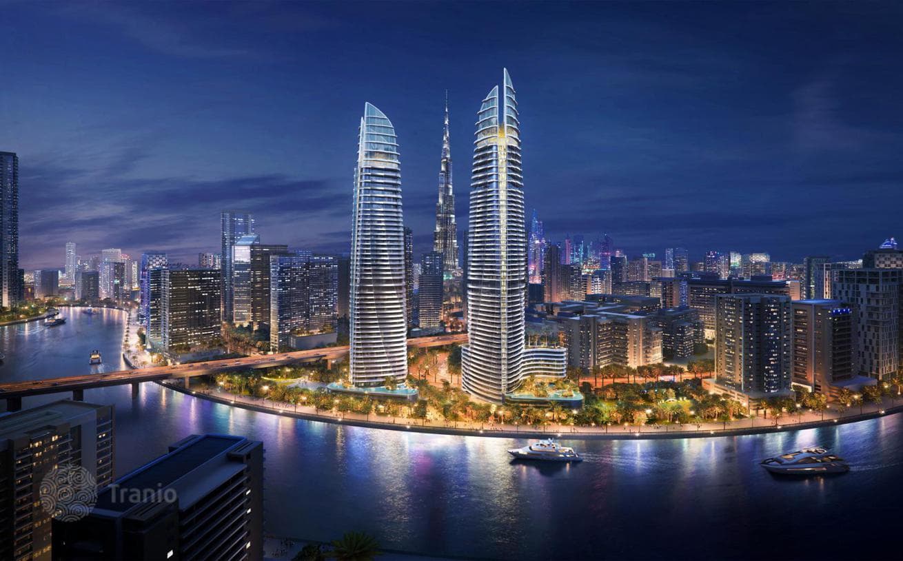 Великолепный жилой комплекс Canal Heights 2 прямо у воды в районе Business Bay, Дубай, ОАЭ, фото 2