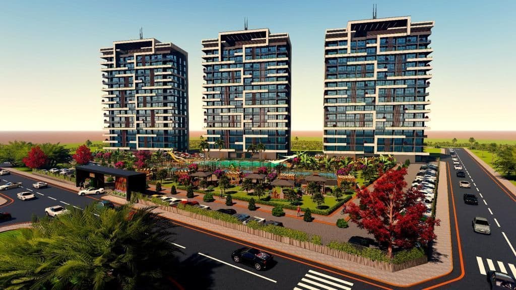 Апартаменты в Мерсине, Турция, 55 м2