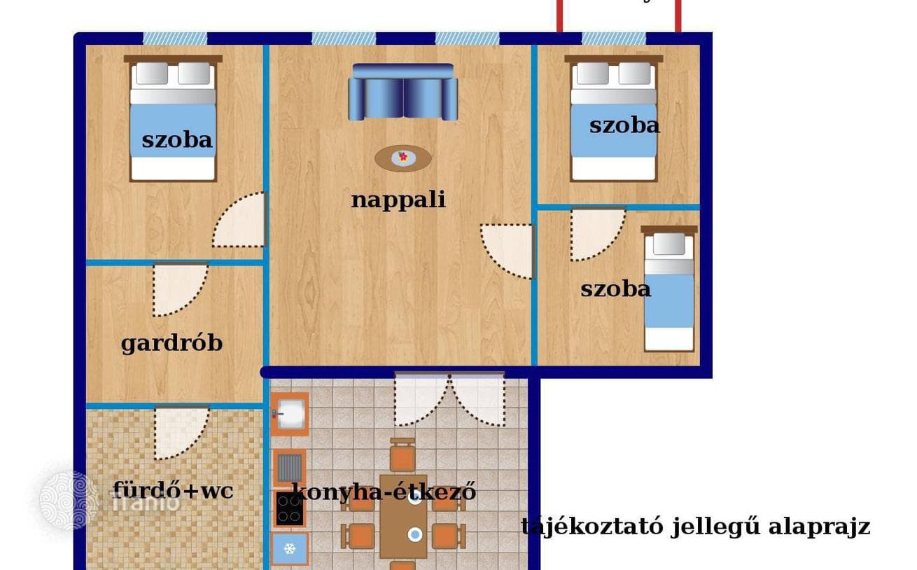 4-комнатная квартира 119 м² в Районе VII (Эржебетвароше), Венгрия