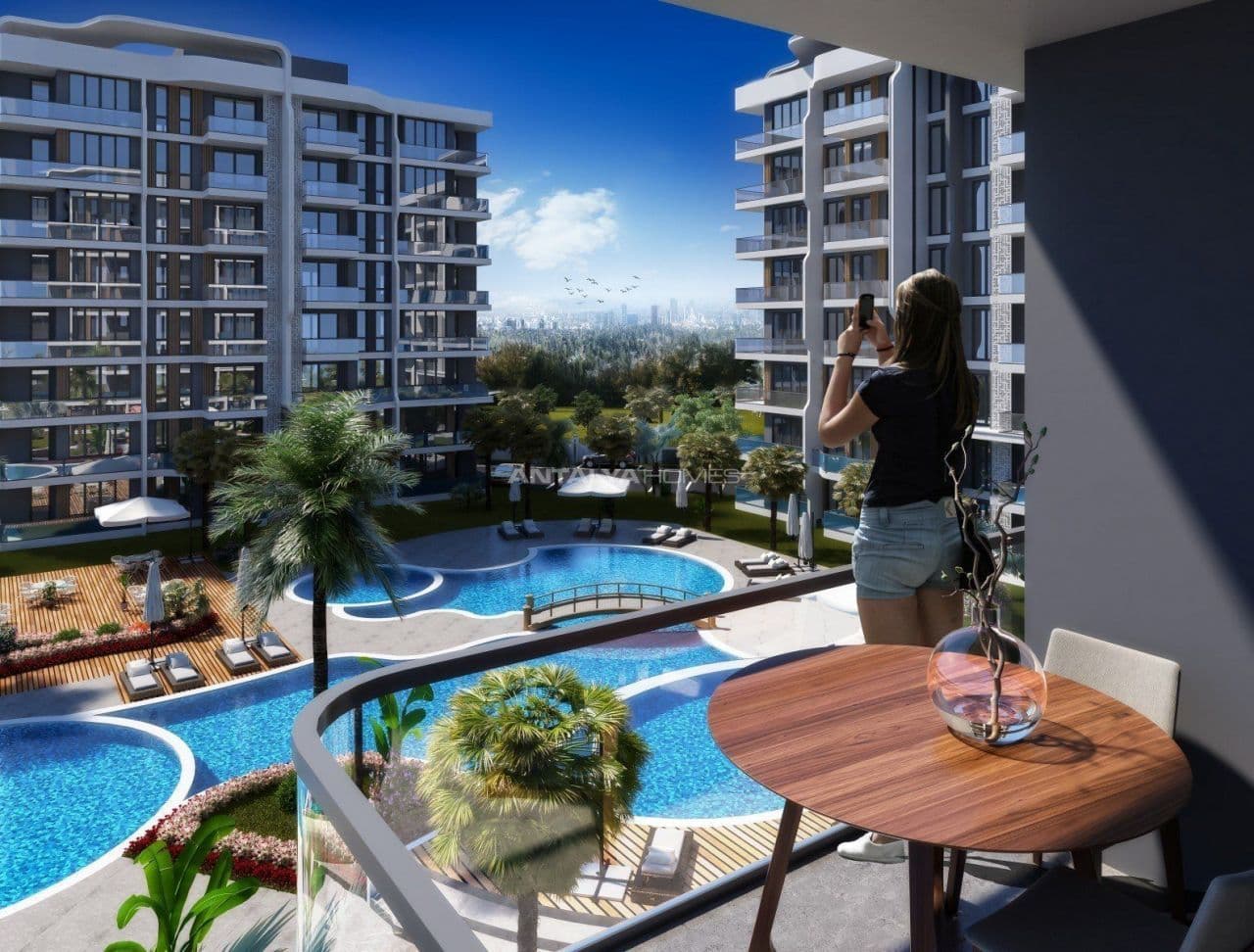 Апартаменты в Анталии, Турция, 45 м2, фото 2