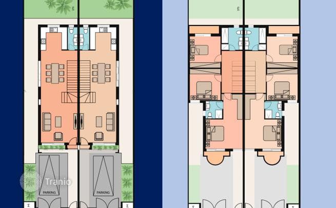 3-комнатный таунхаус 125 м² в Ливадии, Кипр