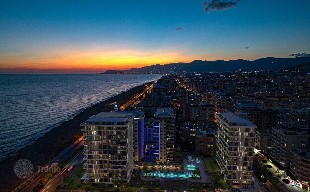 2-комнатные апартаменты в новостройке 63 м² в Махмутларе, Турция, фото 2