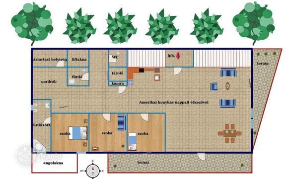 4-комнатная квартира 187 м² в Районе III (Обуде), Венгрия