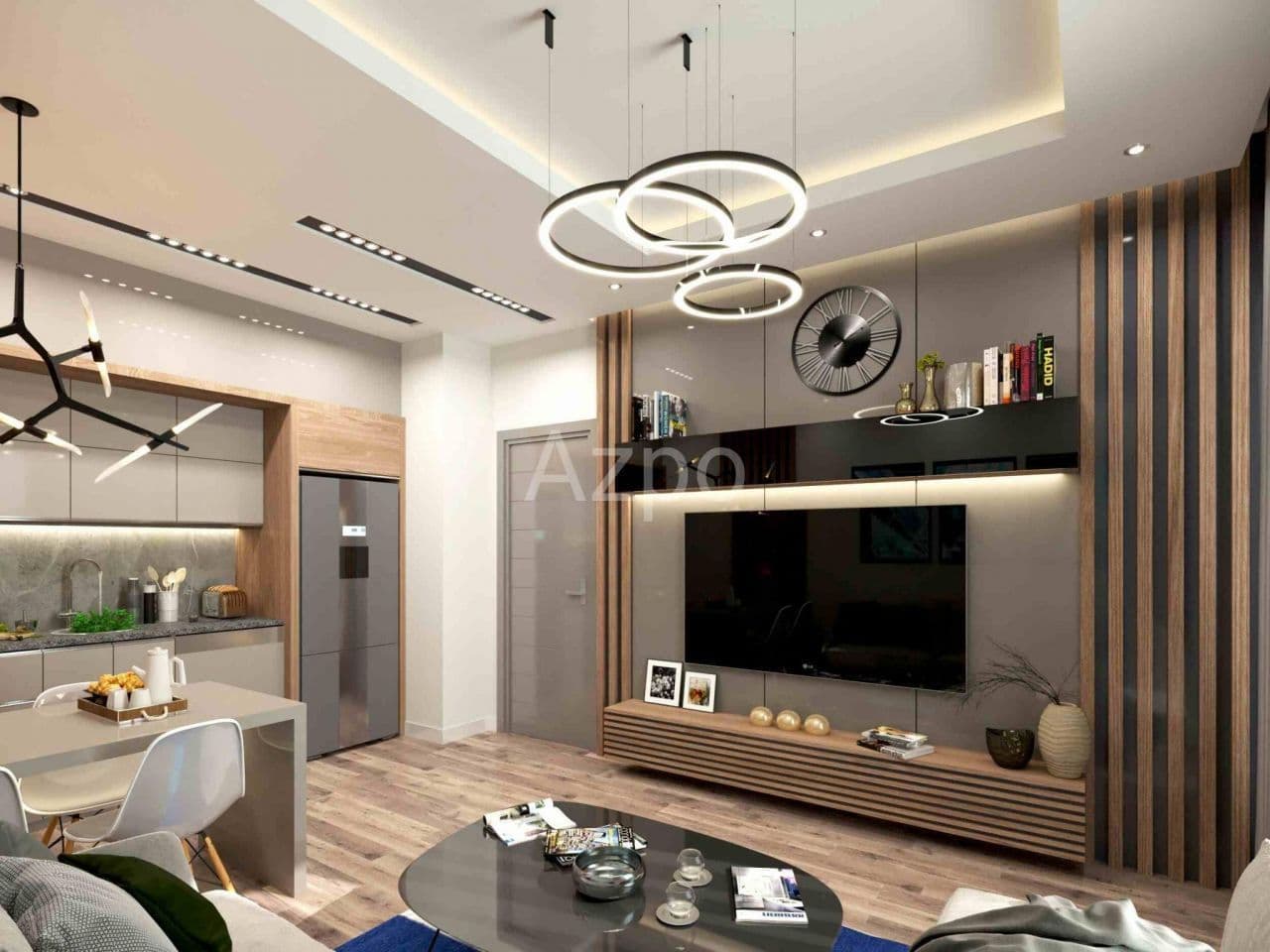 Апартаменты в Анталии, Турция, 61 м², фото 2