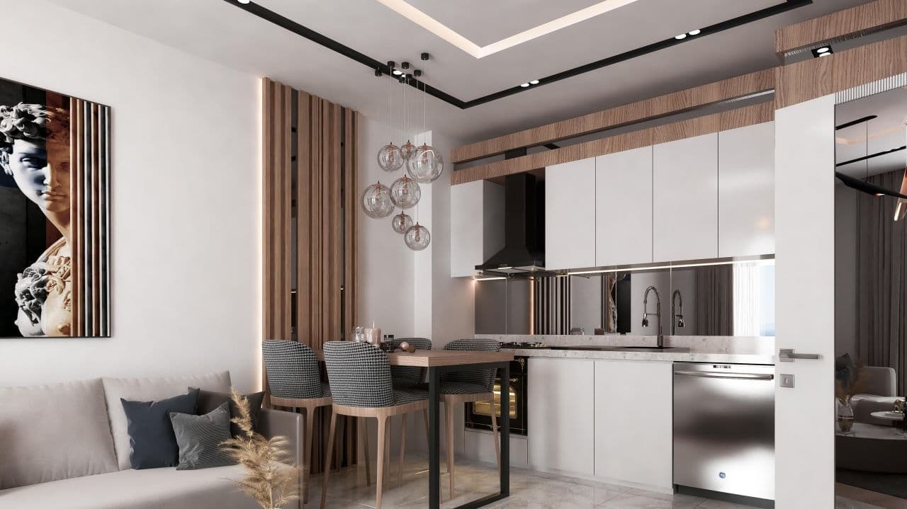 Квартира в Анталии, Турция, 60 м², фото 2