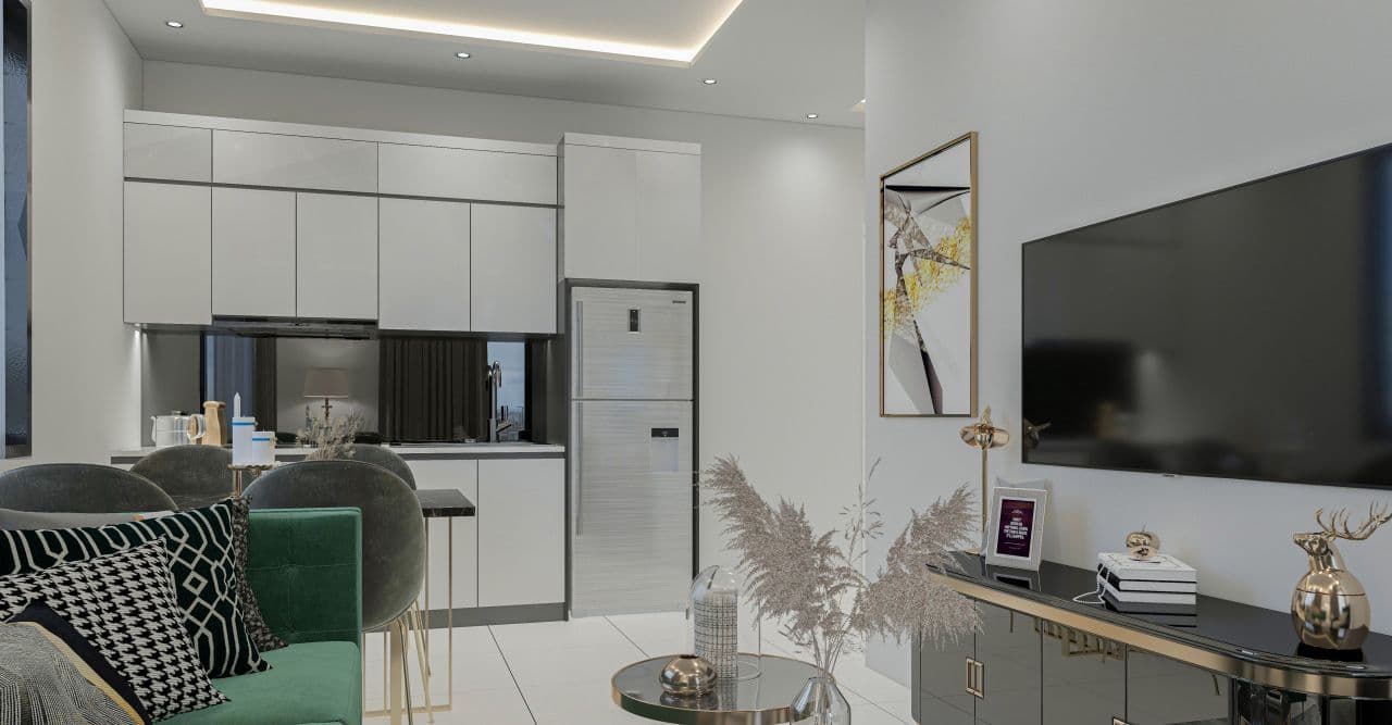 Квартира в Авсалларе, Турция, 53 м2, фото 4