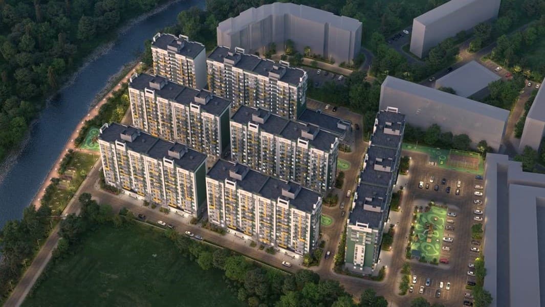 1 к. квартира 35.80 кв. м, 9/12 этаж. ЖК Флора, Сочи, Россия, фото 3