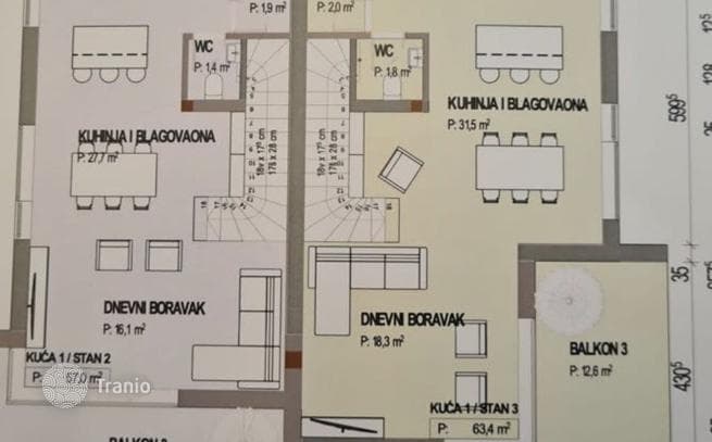 Квартира Продажа современных эксклюзивных квартир-дуплексов в новом жилом проекте, Опатия, S2, фото 5