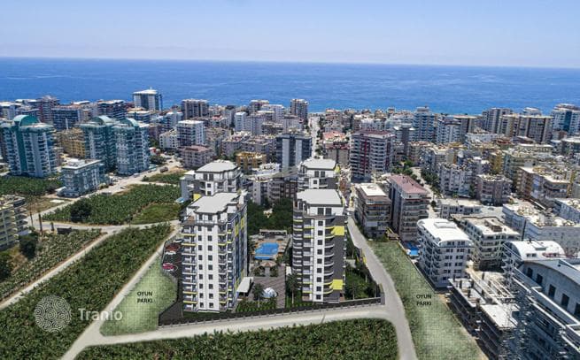 Элитные апартаменты в новом ЖК от застройщика, район Махмутлар, фото 4