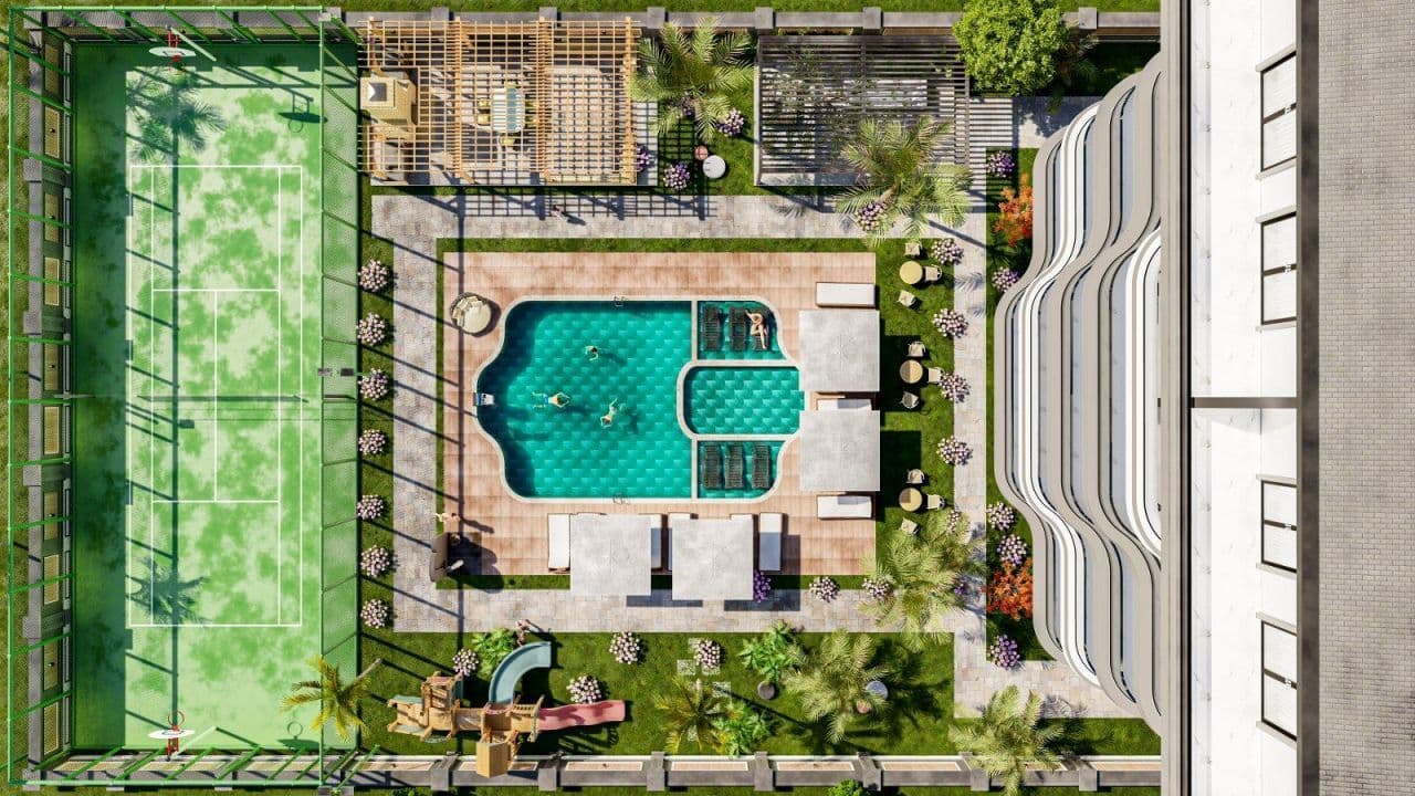 Квартира в Кестеле, Турция, 61 м2, фото 4