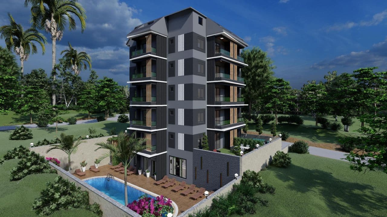 Квартира в Авсалларе, Турция, 50 м2, фото 4