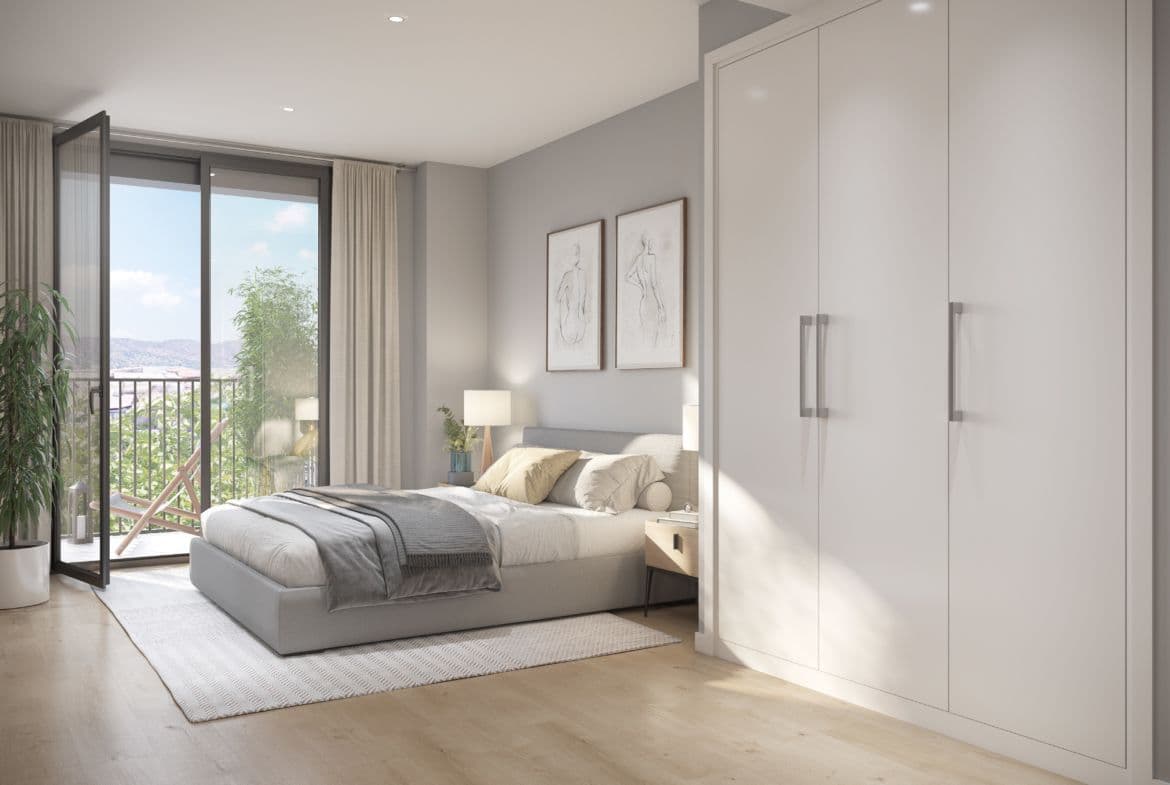 Апартаменты в Барселоне, Испания, 80 м², фото 2