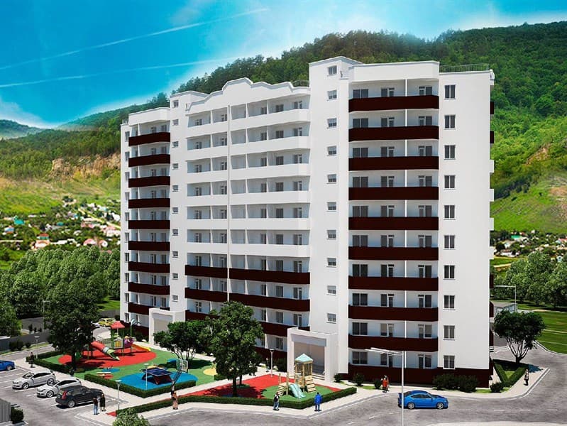 1 к. квартира 30.80 кв. м, 2/11 этаж. ЖК Центральный, Туапсе, Россия, фото 2