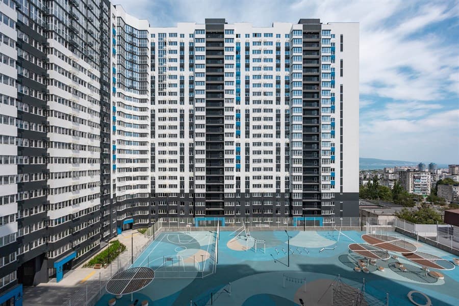 2 к. квартира 61.90 кв. м, 21/23 этаж. ЖК Облака-2, Новороссийск, Россия, фото 2