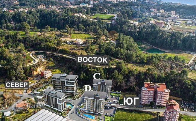 Квартира от инвестора в комплексе на завершающем этапе строительства в районе Авсаллар, фото 2