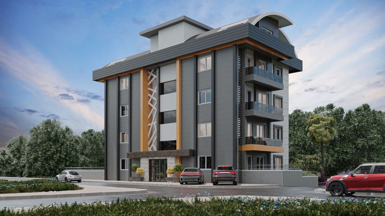 Квартира в Авсалларе, Турция, 56 м2, фото 2