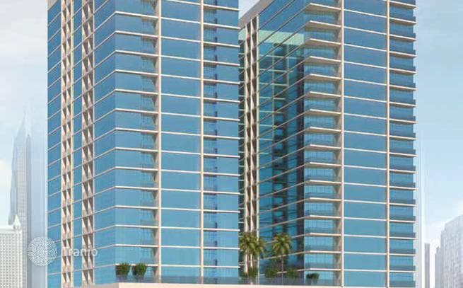 Элитная высотная резиденция Gulfa Tower с бассейном и садом в 300 метрах от пляжа, Аджман, ОАЭ, фото 3