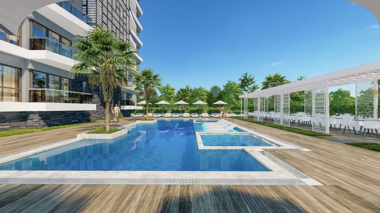Квартира в Алании, Турция, 50 м2, фото 3