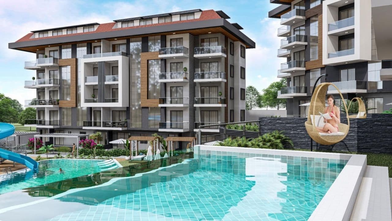 Квартира в Кестеле, Турция, 45 м2, фото 4