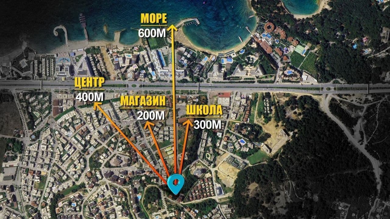 Пентхаус в Авсалларе, Турция, 97 м2, фото 2