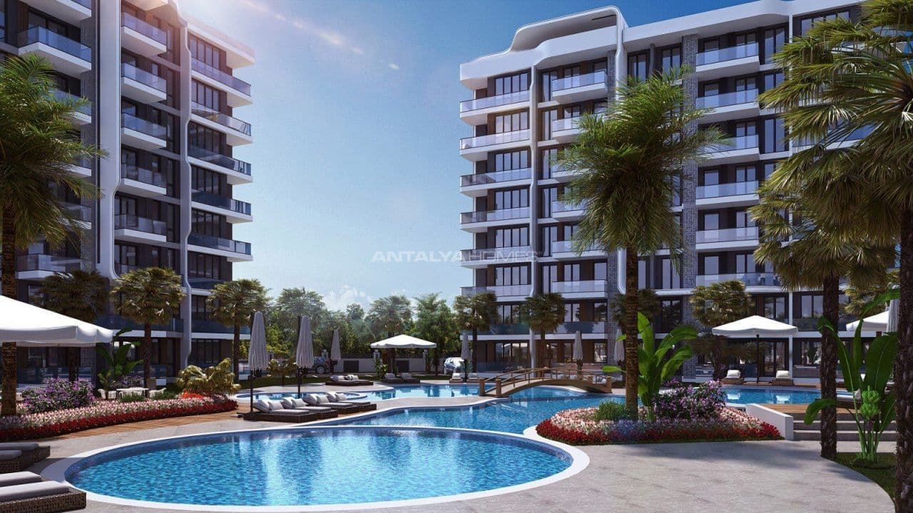 Апартаменты в Анталии, Турция, 45 м2, фото 3