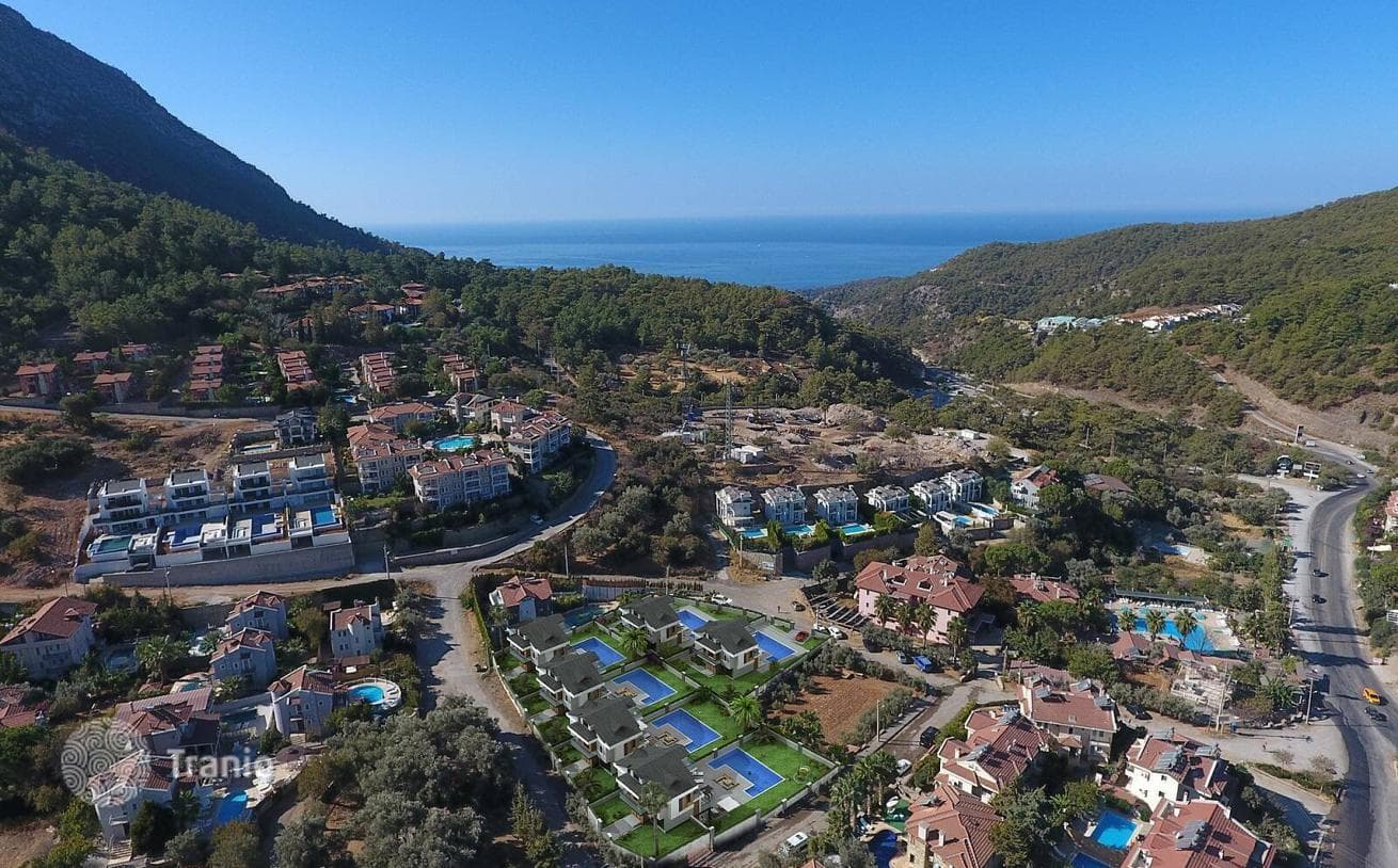 Новые Виллы с Современным Дизайном в Фетхие, Оваджик, фото 5