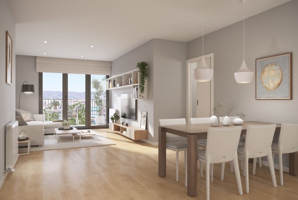 Апартаменты в Барселоне, Испания, 80 м², фото 4