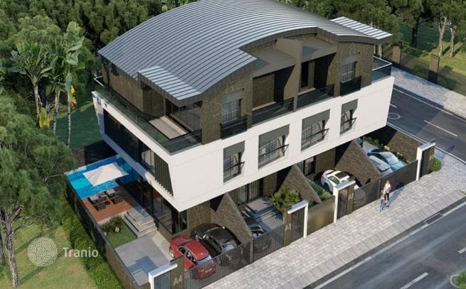 Элитная Вилла в престижном районе Лара города Анталья, планировки 3+1. и 5+1. 900 м от моря., фото 4