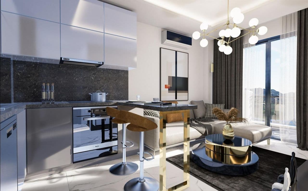 Квартира в Авсалларе, Турция, 40 м2, фото 5