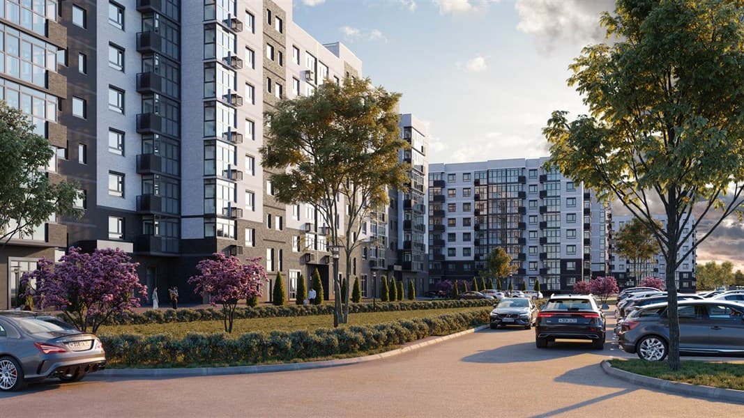 2 к. квартира 71.42 кв. м, 2/8 этаж. ЖК Сады у моря, Темрюк, Россия, фото 5
