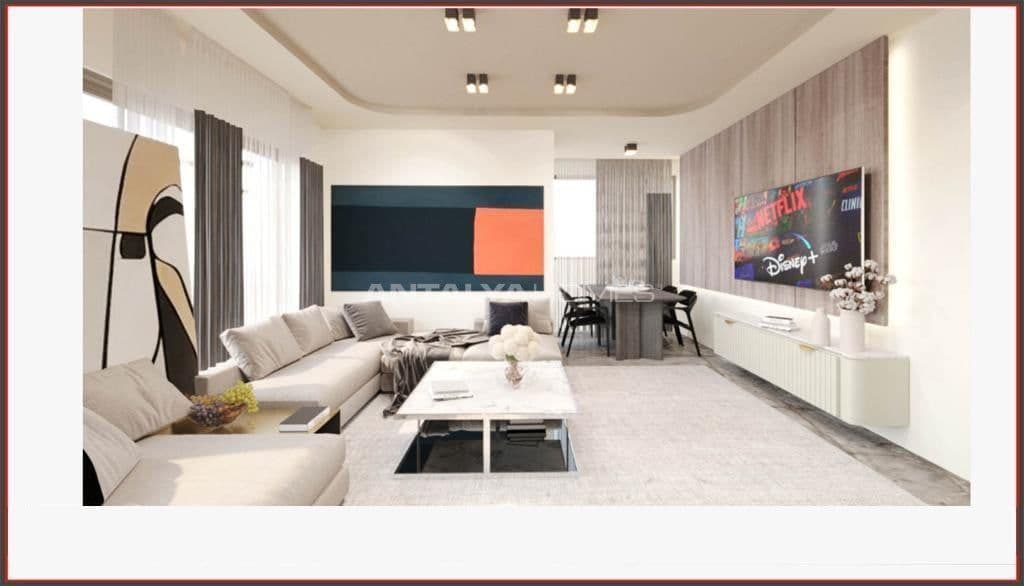 Апартаменты в Анталии, Турция, 75 м2, фото 4