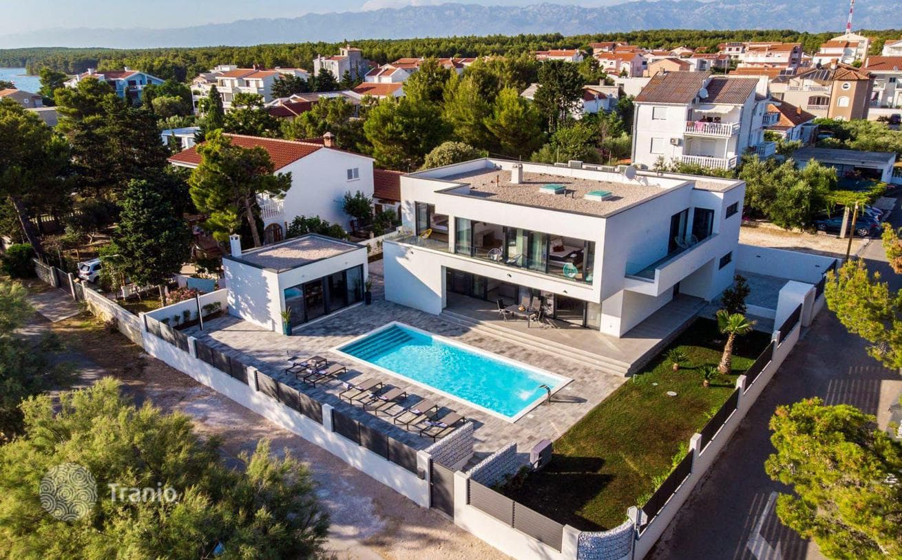 Новая вилла рядом с морем и галечным пляжем, Задар, Хорватия, фото 4