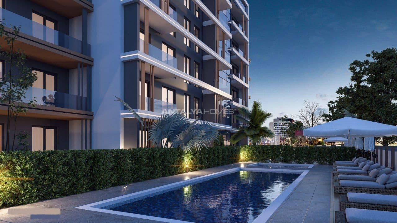 Апартаменты в Анталии, Турция, 44 м2, фото 5