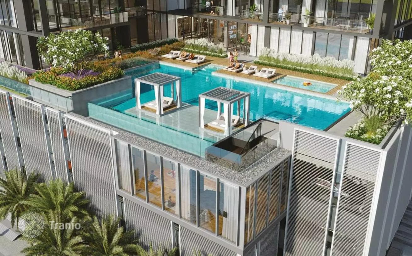 Престижный жилой комплекс The Crestmark на берегу канала в Business Bay, Дубай, ОАЭ, фото 2