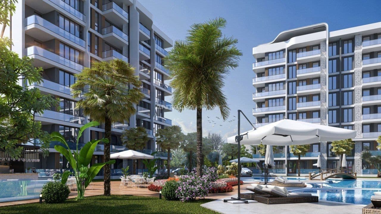 Апартаменты в Анталии, Турция, 45 м2, фото 5