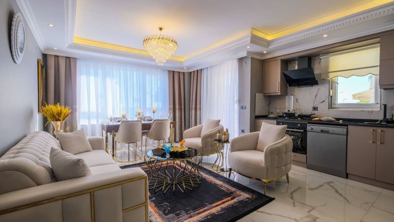 Квартира в Алании, Турция, 120 м2, фото 2