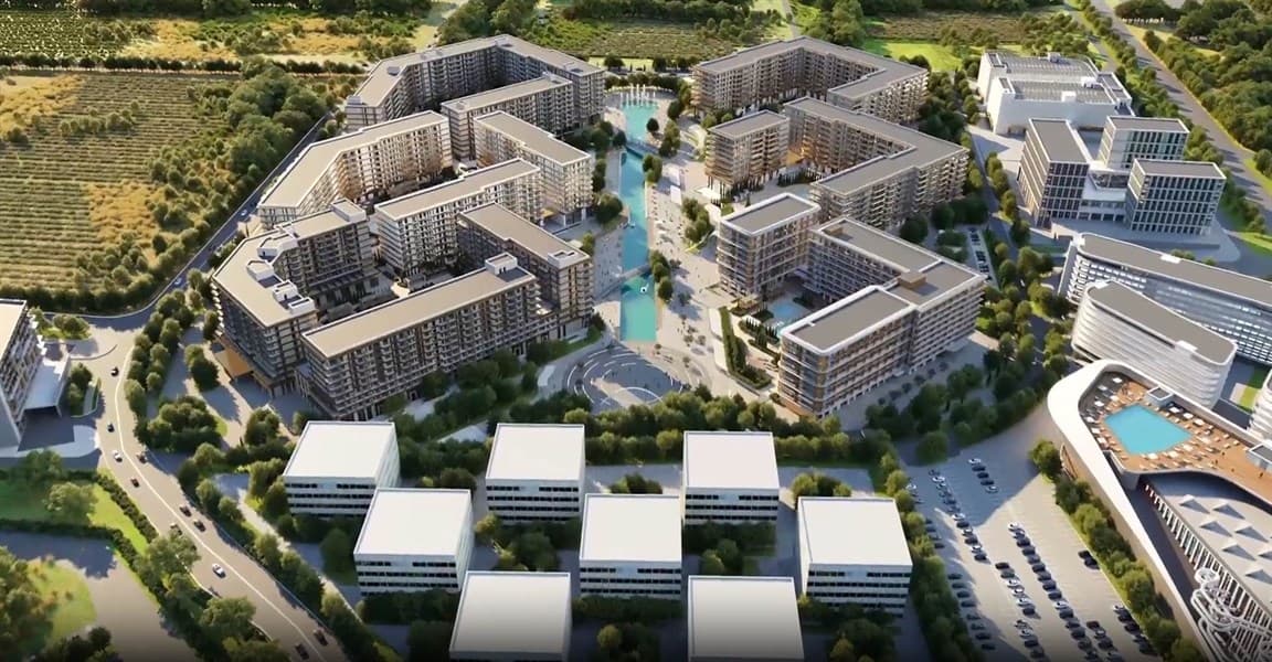 1 к. квартира 32.77 кв. м, 7/9 этаж. ЖК Лучи. Azimut Park Hotel Family, Анапа, Россия, фото 2