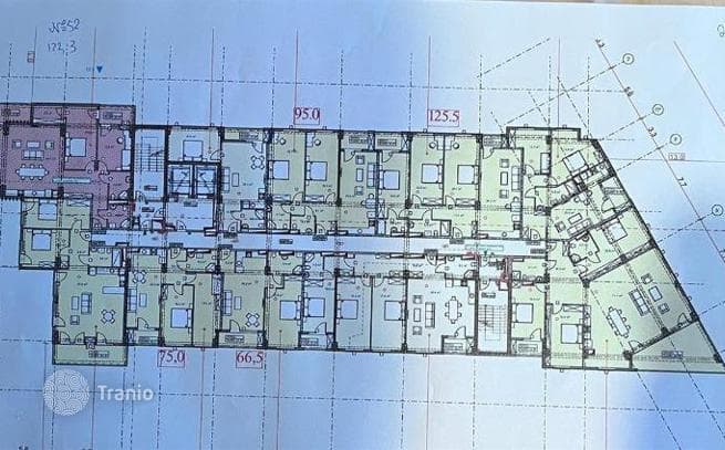 2-комнатная квартира 61 м² в Сабуртало, Грузия