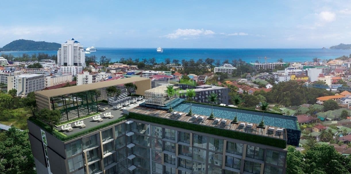 Апартаменты в Пхукете, Таиланд, 37 м², фото 2