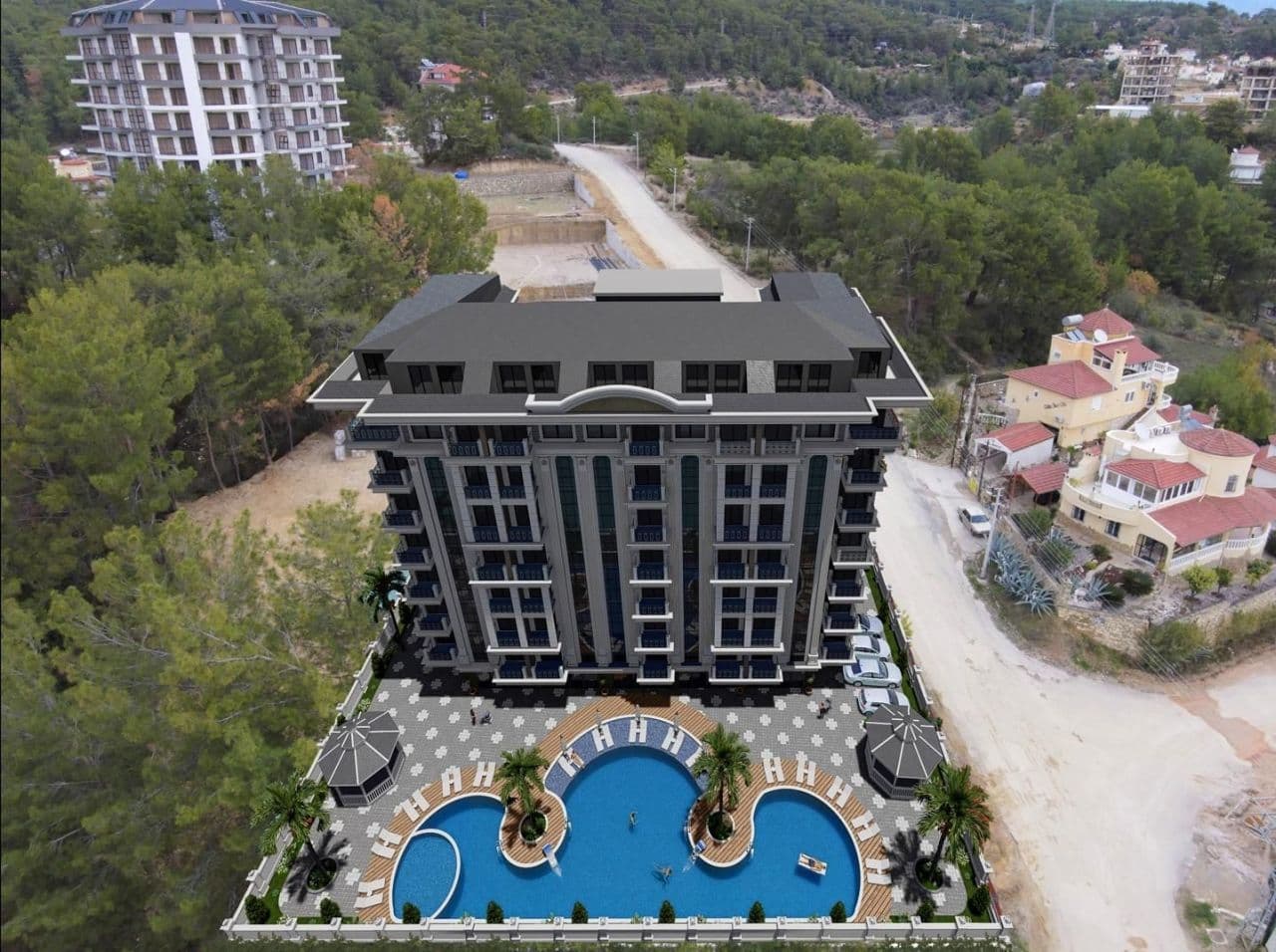 Квартира в Авсалларе, Турция, 40 м2, фото 3